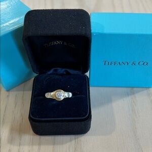 Tiffany & Co. Paloma Picasso True love engagement ring